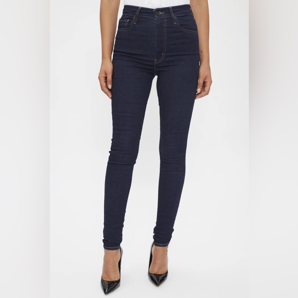 Mile High Super Skinny Jeans – Dark Indigo